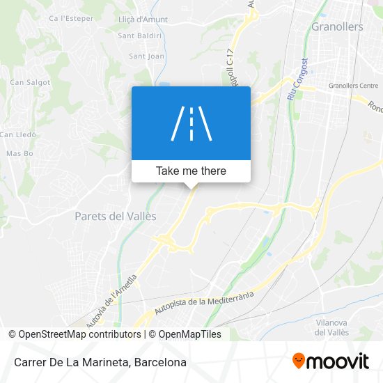 Carrer De La Marineta map