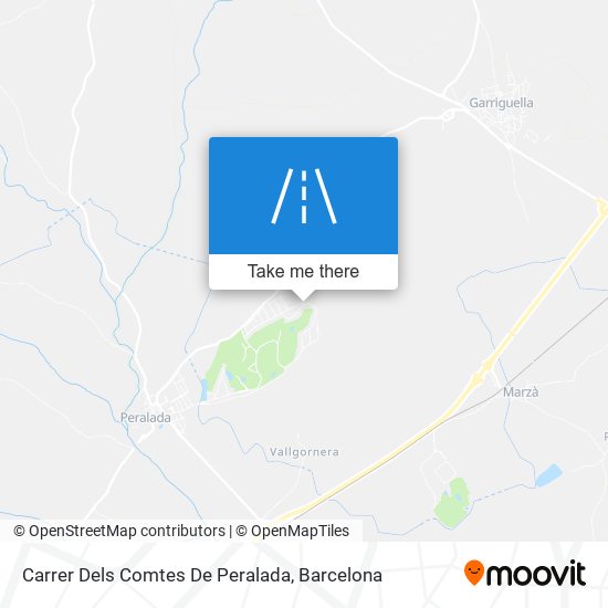 Carrer Dels Comtes De Peralada map