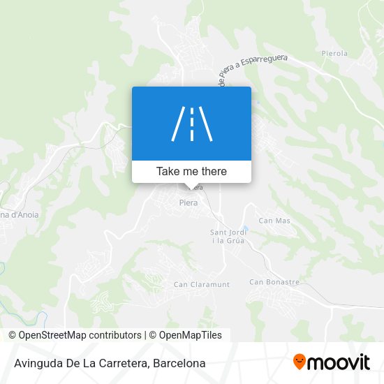 Avinguda De La Carretera map