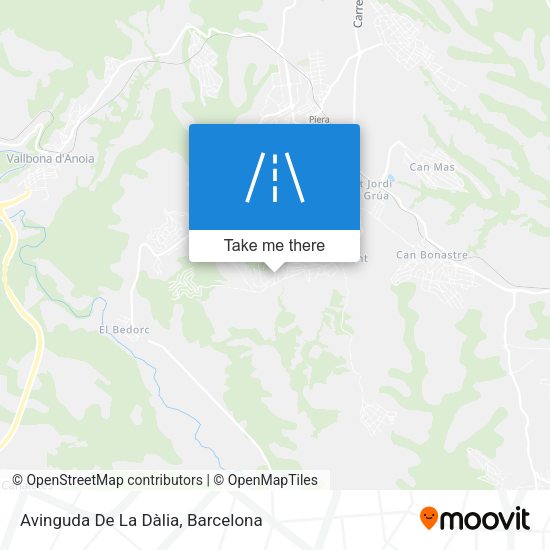 Avinguda De La Dàlia map