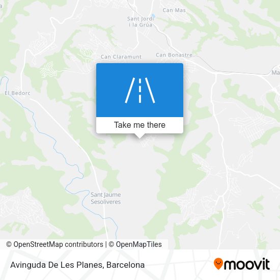 Avinguda De Les Planes map