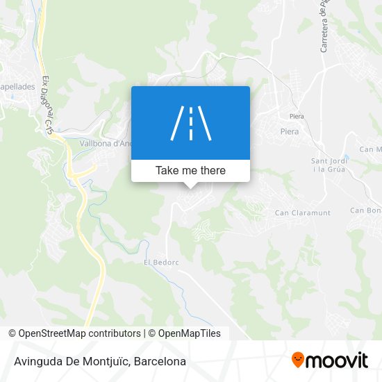 Avinguda De Montjuïc map