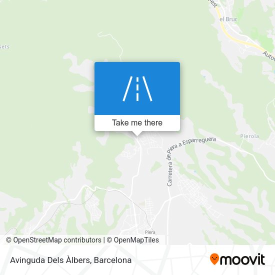 Avinguda Dels Àlbers map