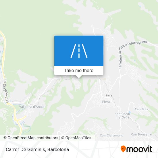 Carrer De Gèminis map