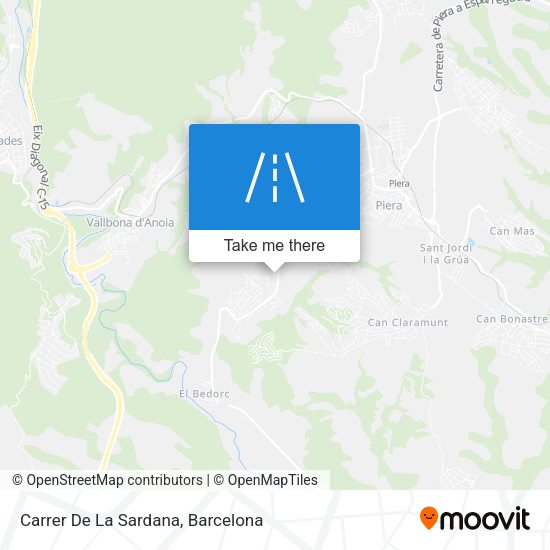 Carrer De La Sardana map