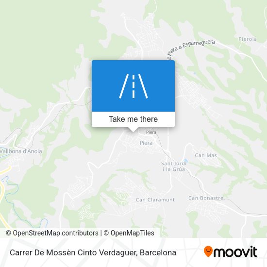 Carrer De Mossèn Cinto Verdaguer map