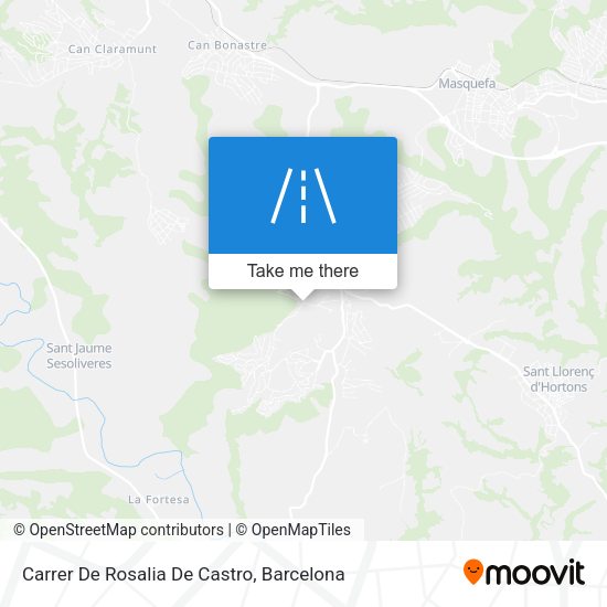 Carrer De Rosalia De Castro map