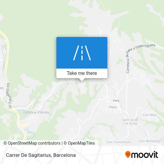 Carrer De Sagitarius map