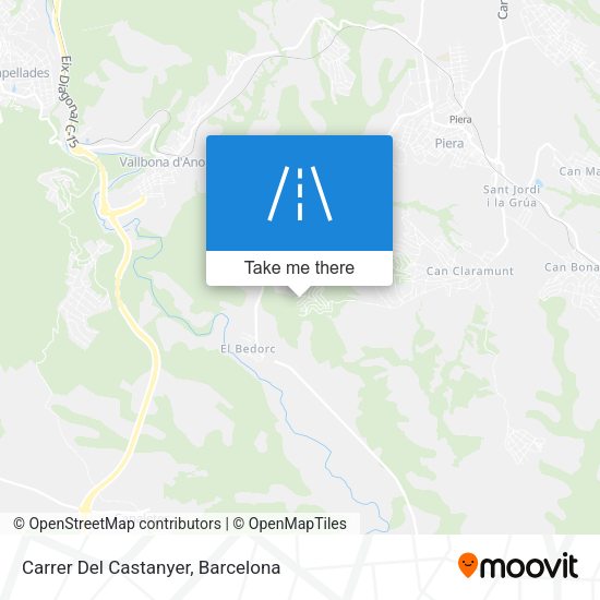 Carrer Del Castanyer map