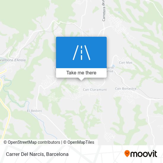 Carrer Del Narcís map