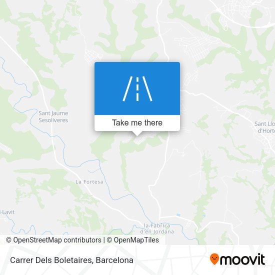 Carrer Dels Boletaires map