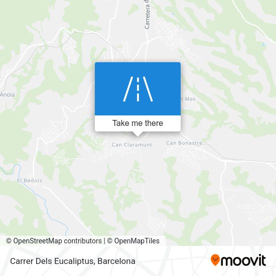 Carrer Dels Eucaliptus map