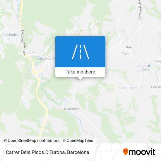 Carrer Dels Picos D'Europa map