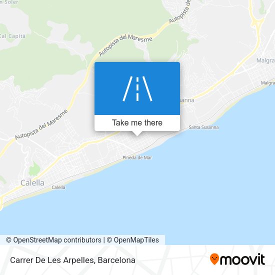 Carrer De Les Arpelles map