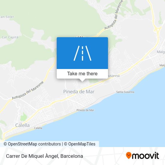 Carrer De Miquel Àngel map