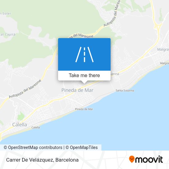 Carrer De Velázquez map