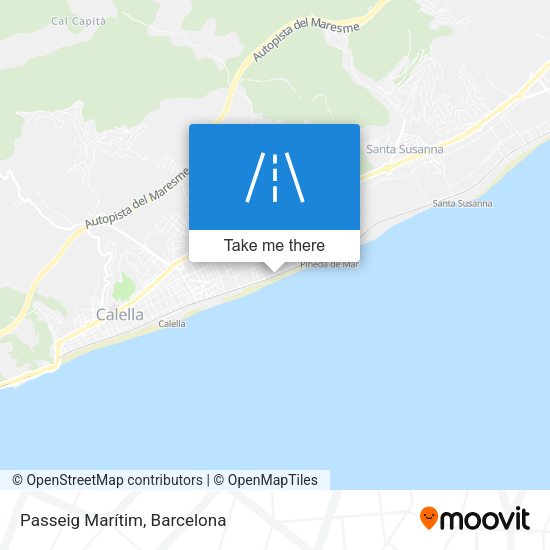 Passeig Marítim map
