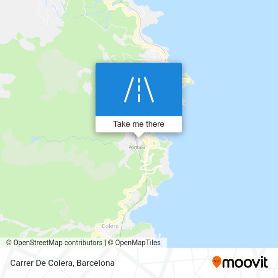 Carrer De Colera map