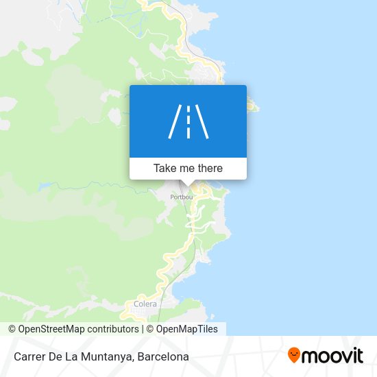 Carrer De La Muntanya map