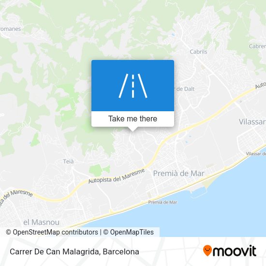 Carrer De Can Malagrida map