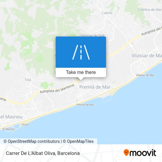 Carrer De L'Albat Oliva map