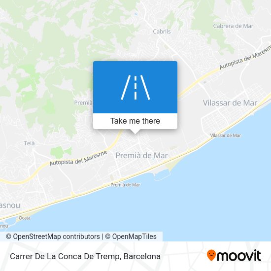 Carrer De La Conca De Tremp map
