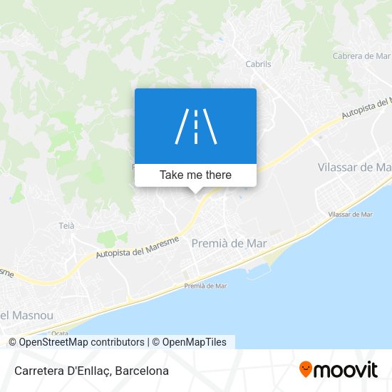 Carretera D'Enllaç map