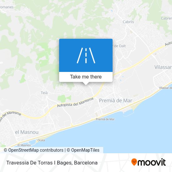 Travessia De Torras I Bages map