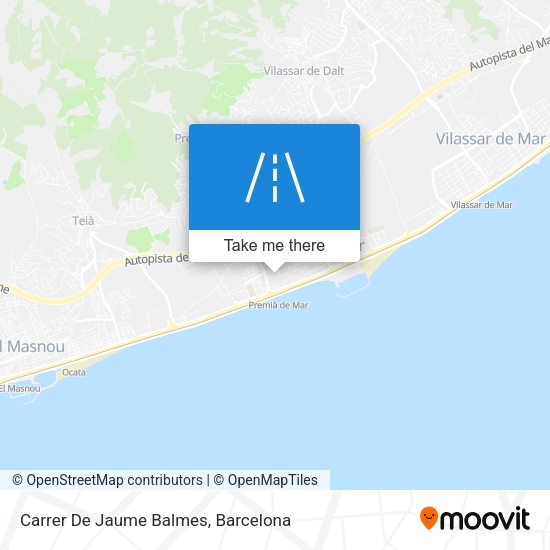 Carrer De Jaume Balmes map