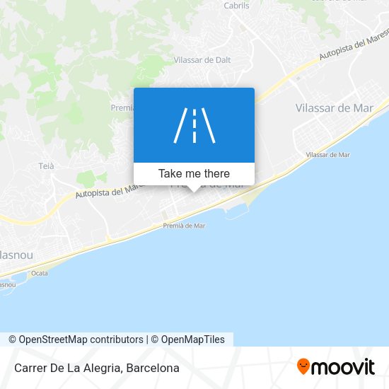 Carrer De La Alegria map