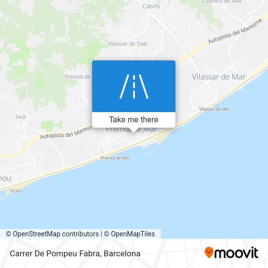 Carrer De Pompeu Fabra map