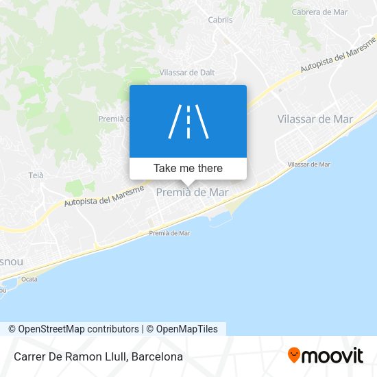Carrer De Ramon Llull map