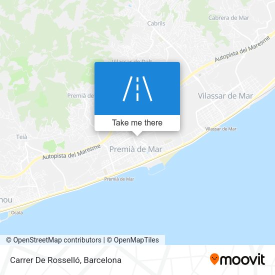 Carrer De Rosselló map