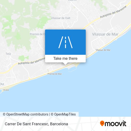 Carrer De Sant Francesc map
