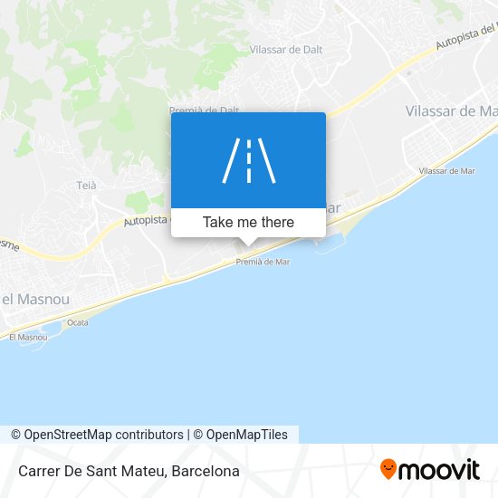 Carrer De Sant Mateu map