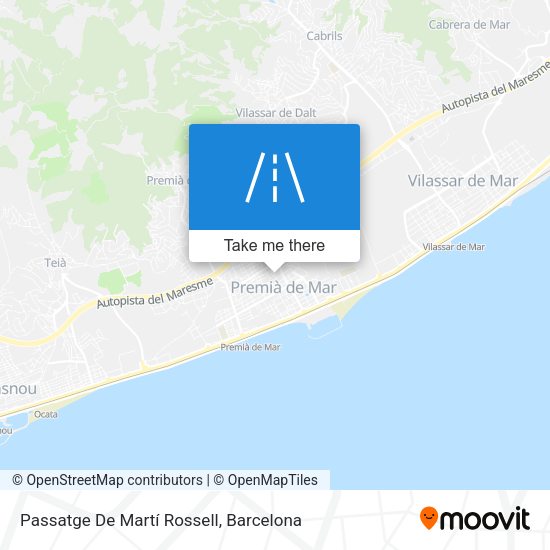 Passatge De Martí Rossell map