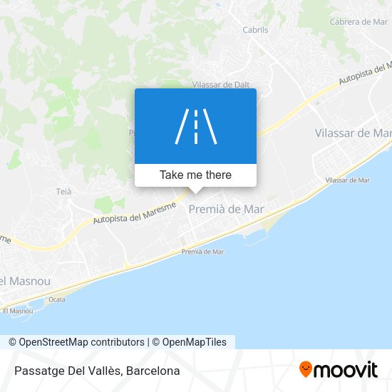 Passatge Del Vallès map