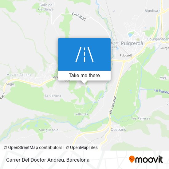Carrer Del Doctor Andreu map