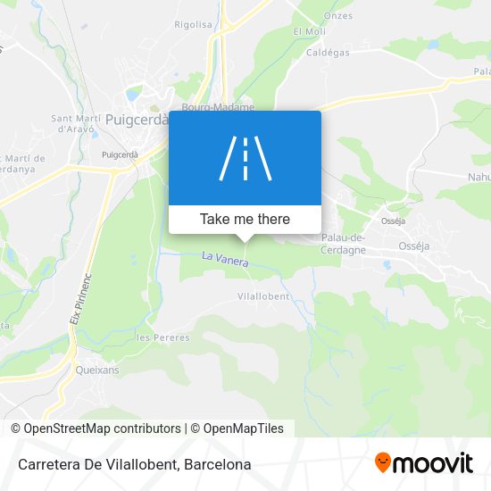 Carretera De Vilallobent map