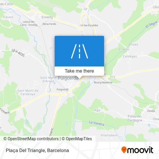 Plaça Del Triangle map