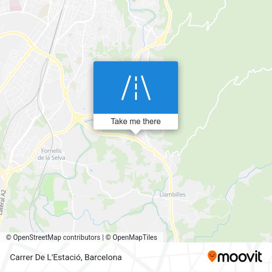 Carrer De L'Estació map
