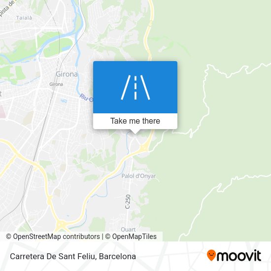 Carretera De Sant Feliu map