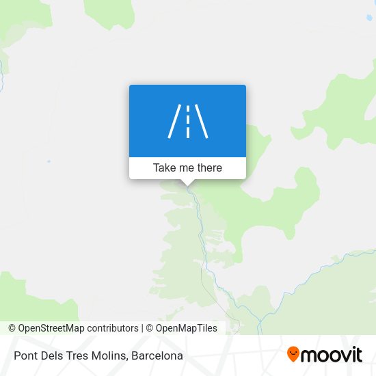 Pont Dels Tres Molins map