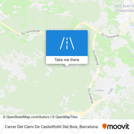 Carrer Del Camí De Castellfollit Del Boix map