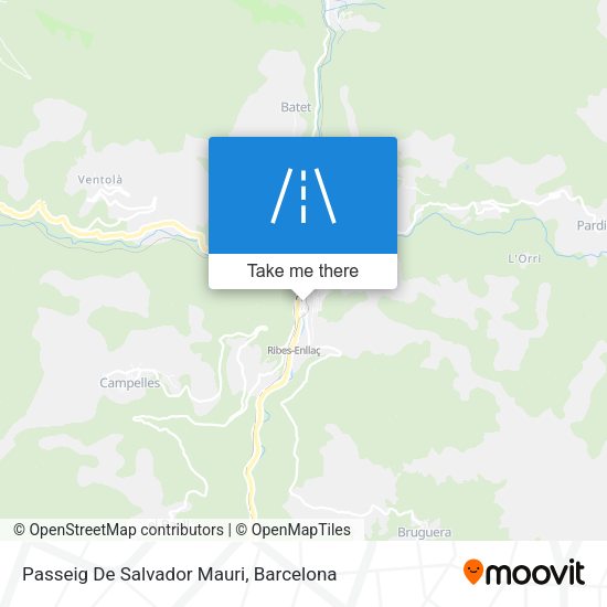 Passeig De Salvador Mauri map