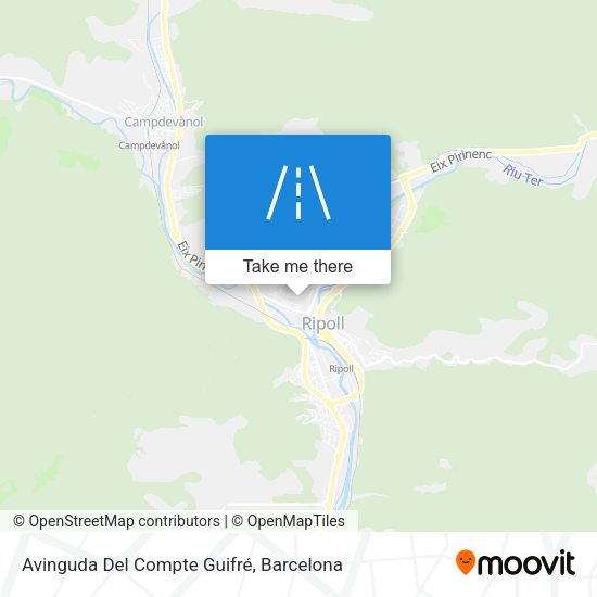 Avinguda Del Compte Guifré map
