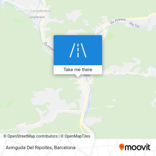 Avinguda Del Ripollès map