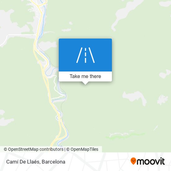 Camí De Llaés map