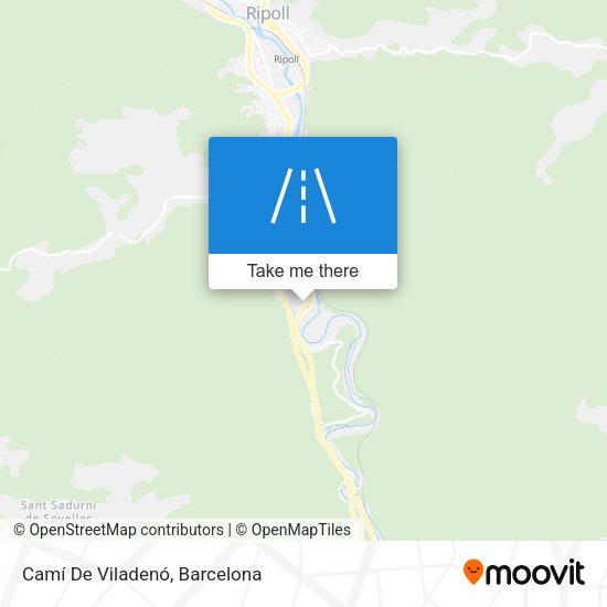 Camí De Viladenó map