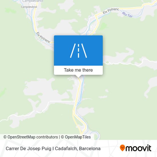 Carrer De Josep Puig I Cadafalch map